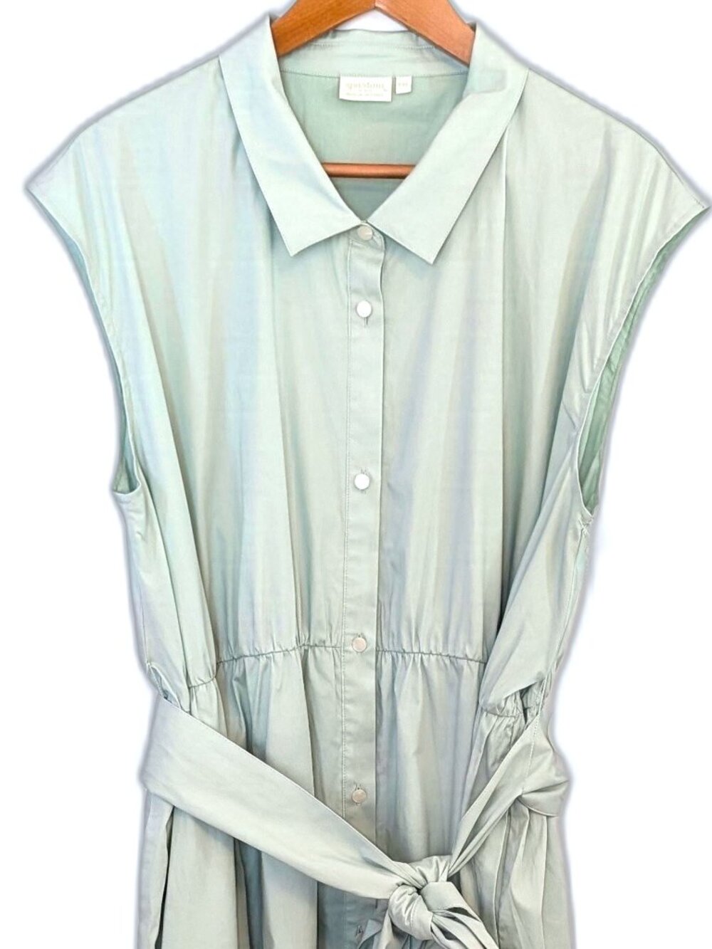 NWT Spartina 449 | Janine Midi Dress in "Tiedwater" Mint Green | Size XXL - Picture 6 of 15